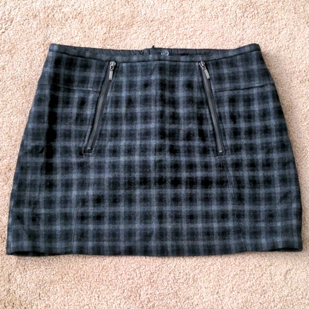 Kenar Plaid Skirt
